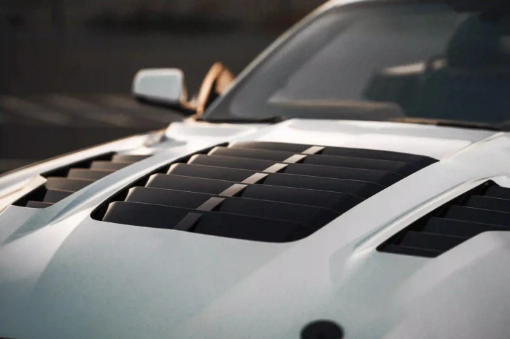 Ford Mustang EcoBoost Convertible 2022 WHITE RENTAL IN DUBAI - undefined